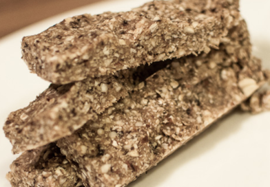Nøttebar med cashew og mandler