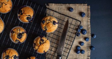 blåbær muffins