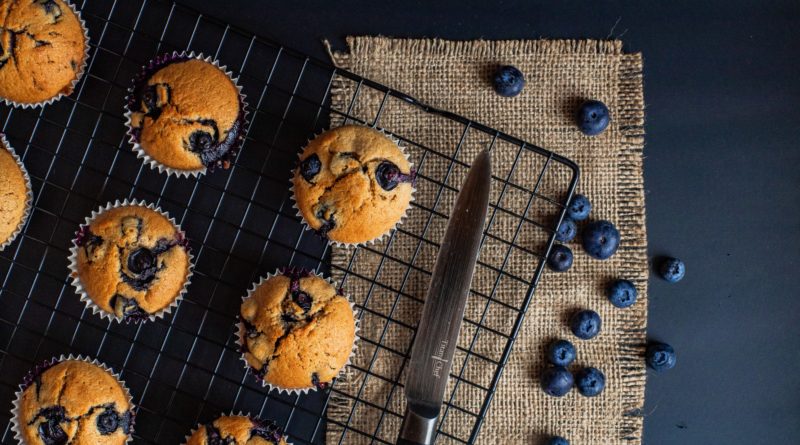 blåbær muffins