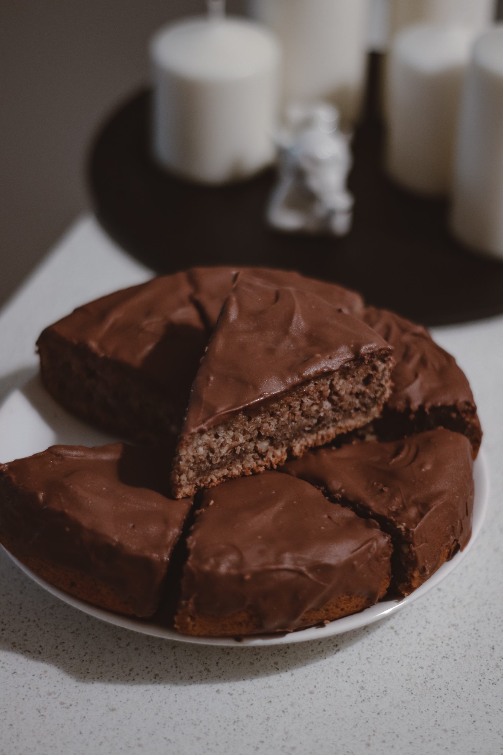 Vegansk sjokoladekake